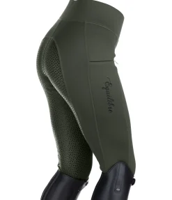 Legging d'équitation thermique à fond intégral Grip Hermine