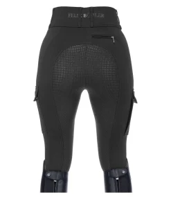 Legging d'équitation thermique à fond intégral grip Amber