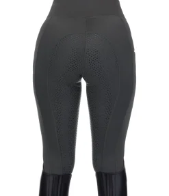Legging d'équitation thermique à fond intégral Grip Hermine