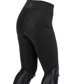 Legging d'équitation thermique à fond intégral enfant Lene II
