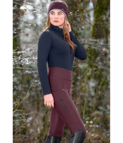 Legging d'équitation thermique à fond intégral Grip Hermine