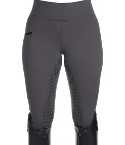 Legging d'équitation thermique à fond intégral grip Kristen