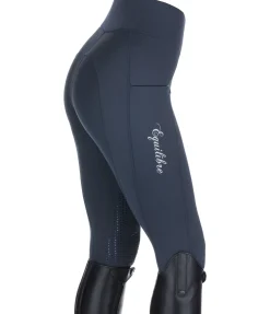 Legging d'équitation thermique à basanes grip Valerie