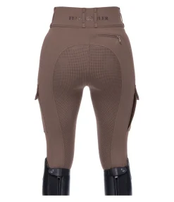 Legging d'équitation thermique à fond intégral grip Amber