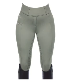 Legging d'équitation thermique à fond intégral grip Kassandra