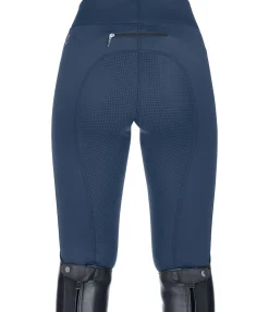 Legging d'équitation thermique à fond intégral grip enfant Elina