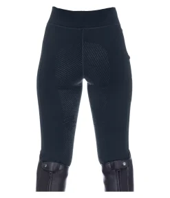 Legging d'équitation thermique à fond intégral grip enfant Snow