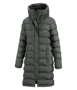 Manteau d'équitation matelassé à capuche Minou