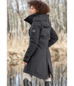 Manteau d'équitation softshell à capuche Aurelie
