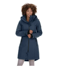 Manteau d'équitation softshell à capuche Aurelie