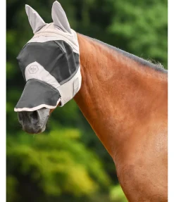 Masque anti-mouches en MVT avec protège-naseaux Galway