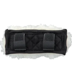 Mentonnière en fourrure d'agneau