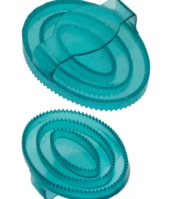 Mini étrille en caoutchouc à paillettes