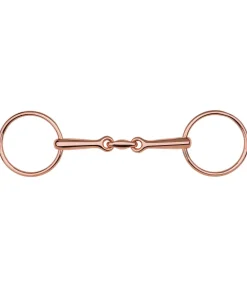Mors à anneaux double brisure Rosé