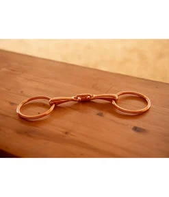 Mors à anneaux double brisure Rosé