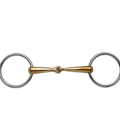 Mors à anneaux simple brisure épaisseur 16 mm