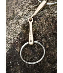 Mors à anneaux simple brisure épaisseur 16 mm