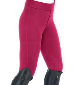 Pantalon d'équitation à basanes grip enfant Lia