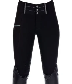 Pantalon d'équitation à fond intégral grip enfant Amira