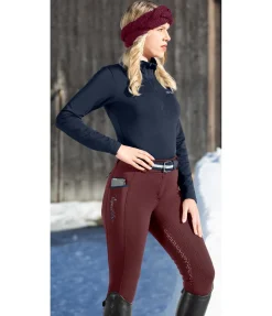 Pantalon d'équitation à fond intégral thermique grip Enny