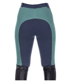 Pantalon d'équitation à fond intégral grip enfant Merle