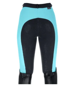 Pantalon d'équitation à fond intégral grip enfant Merle