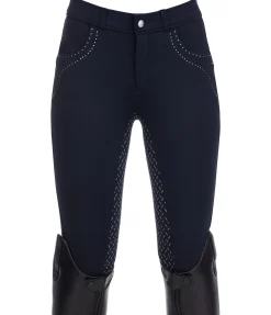 Pantalon d'équitation à fond intégral grip enfant Caria