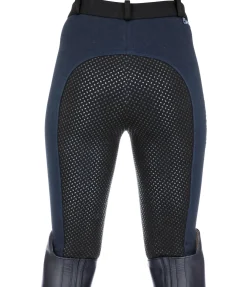 Pantalon d'équitation à fond intégral grip enfant Merle