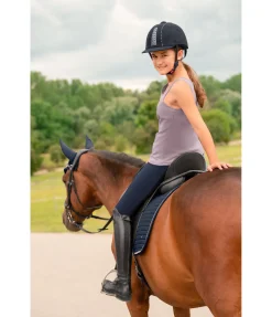 Pantalon d'équitation à fond intégral grip enfant Merle