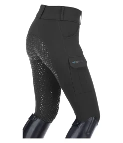 Pantalon d'équitation cargo à fond intégral Carla