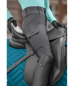 Pantalon d'équitation cargo à fond intégral Carla