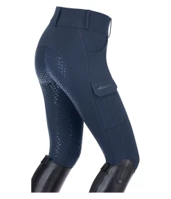 Pantalon d'équitation cargo à fond intégral Carla
