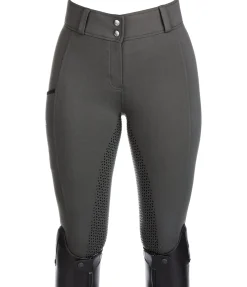 Pantalon d'équitation confort à fond intégral grip Janina
