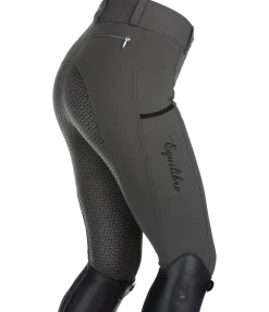 Pantalon d'équitation confort à fond intégral grip Janina