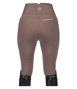 Pantalon d'équitation confort taille haute à fond intégral grip Tabea