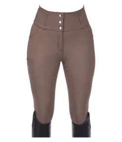 Pantalon d'équitation confort taille haute à fond intégral grip Tabea