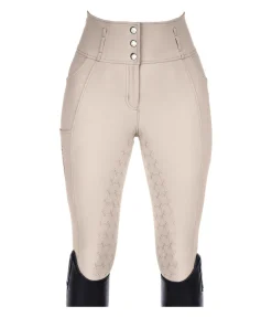 Pantalon d'équitation confort taille haute à fond intégral grip Tabea