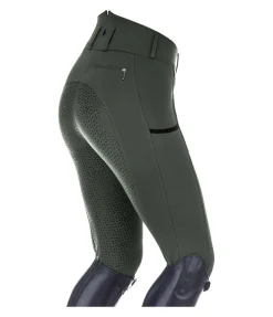 Pantalon d'équitation confort taille haute à fond intégral grip Juliane