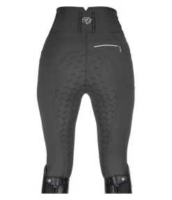 Pantalon d'équitation confort taille haute à fond intégral grip Tabea