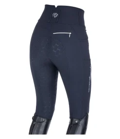 Pantalon d'équitation confort taille haute à fond intégral grip Tabea