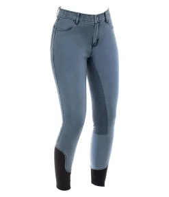 Pantalon d'équitation en jean enfant Demi