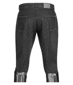 Pantalon d'équitation en jean grip homme Henry
