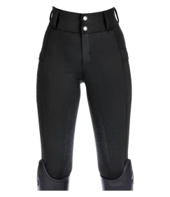 Pantalon d'équitation hybride à fond intégral grip enfant Ilva