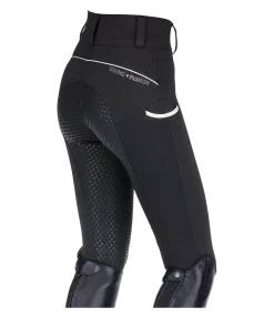 Pantalon d'équitation hybride à fond intégral grip enfant Jola