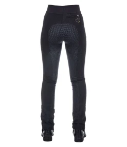 Pantalon d'équitation jodhpur à fond intégral grip enfant Lucia