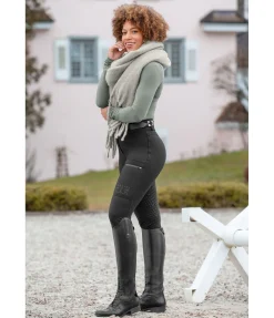 Pantalon d'équitation softshell avec grip Cosima