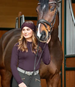 Pantalon d'équitation taille haute à fond intégral Grip Catherine
