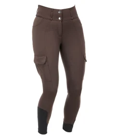 Pantalon d'équitation thermique hybride à fond intégral grip Madeleine