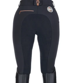 Pantalon d'équitation thermique pro à fond intégral Juliette