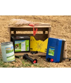 Plaquette de signalisation de clôture électrique